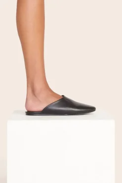 ABBY SLIPPER  BLACK