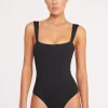 ADELAIDE ONE PIECE  BLACK