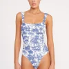 ADELAIDE ONE PIECE  BLUE TOILE