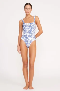 ADELAIDE ONE PIECE  BLUE TOILE