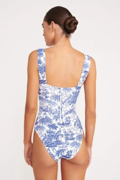 ADELAIDE ONE PIECE  BLUE TOILE