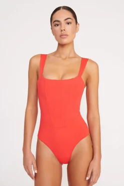 ADELAIDE ONE PIECE  RED ROSE