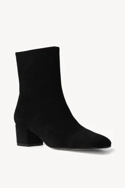 AIMEE SHORT BOOT  BLACK SUEDE