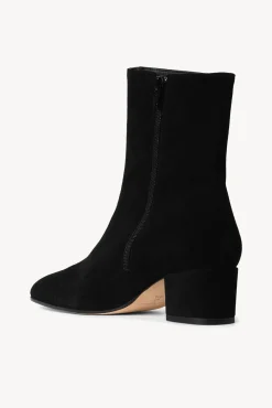 AIMEE SHORT BOOT  BLACK SUEDE