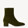 AIMEE SHORT BOOT  OLIVE SUEDE