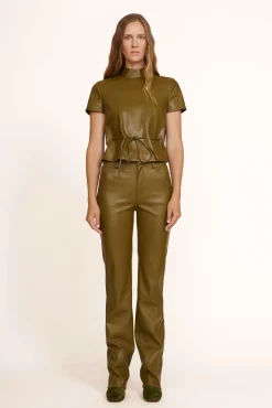 AIMEE SHORT BOOT  OLIVE SUEDE