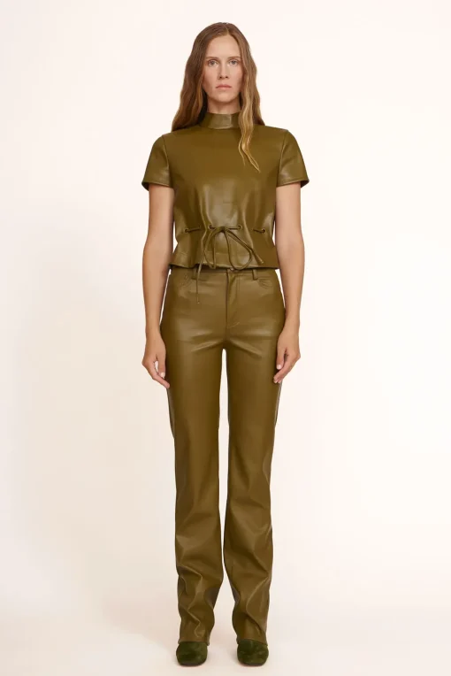 AIMEE SHORT BOOT  OLIVE SUEDE