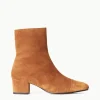 AIMEE SHORT BOOT  TAN SUEDE
