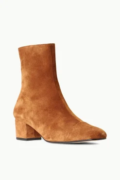 AIMEE SHORT BOOT  TAN SUEDE