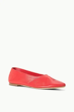 ALBA BALLET FLAT  RED ROSE