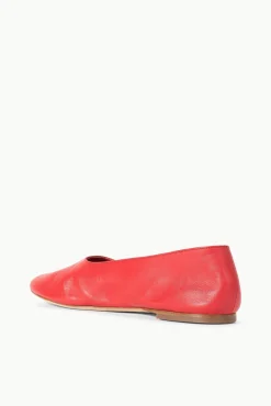 ALBA BALLET FLAT  RED ROSE