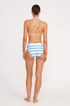 ALEXIS TRIANGLE TOP  BUTTERCUP SEASHORE STRIPE