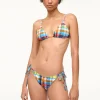 ALEXIS TRIANGLE TOP  MADRAS PLAID