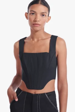 ALICE TOP  BLACK