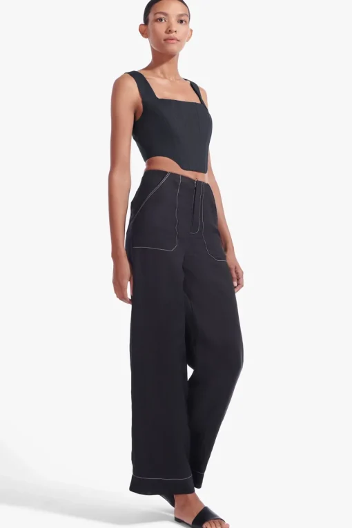 ALICE TOP  BLACK