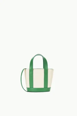 ALLORA MICRO TOTE  CREAM LEAF
