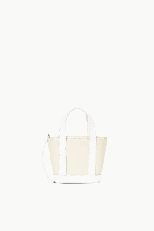 ALLORA MICRO TOTE  CREAM PAPER