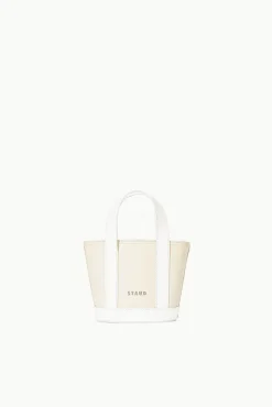 ALLORA MICRO TOTE  CREAM PAPER