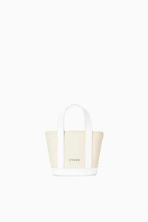 ALLORA MICRO TOTE  CREAM PAPER