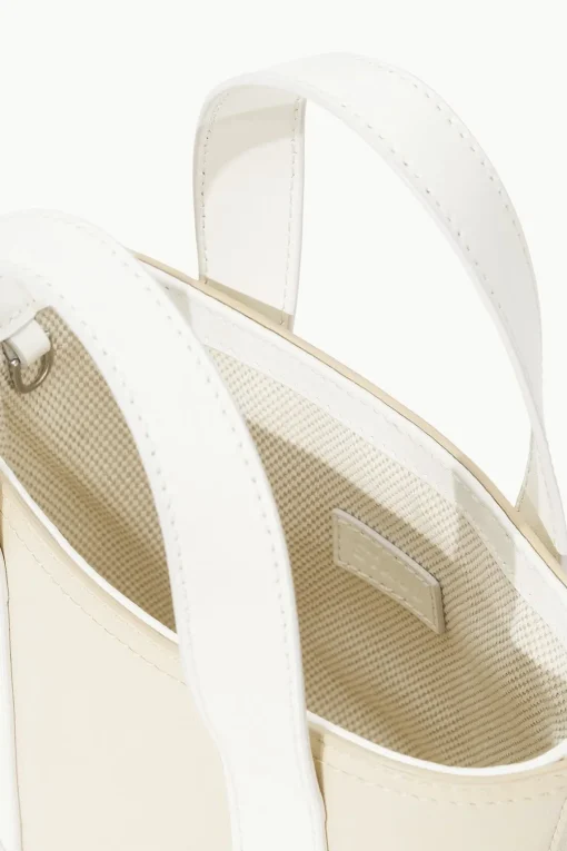 ALLORA MICRO TOTE  CREAM PAPER