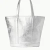 ALLORA TOTE  SILVER