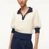 ALTEA SWEATER  IVORY NAVY