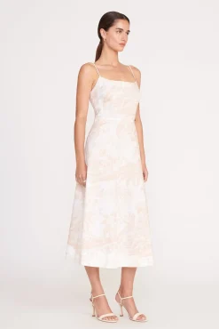 AMARANTH DRESS  IVORY BEIGE TOILE