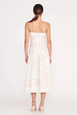 AMARANTH DRESS  IVORY BEIGE TOILE