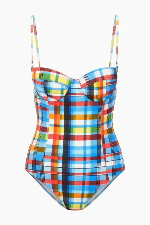 AMARI ONE PIECE  MADRAS PLAID