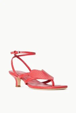 AMOUR KITTEN HEEL  RED ROSE