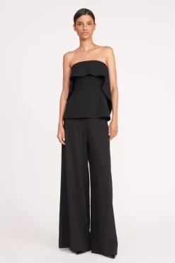 ANASTASIA TOP  BLACK