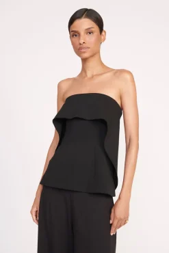 ANASTASIA TOP  BLACK