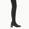 ANDY OVER THE KNEE BOOT  BLACK