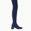 ANDY OVER THE KNEE BOOT  NAVY
