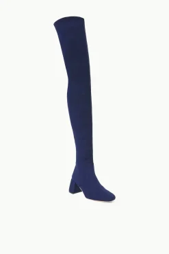 ANDY OVER THE KNEE BOOT  NAVY