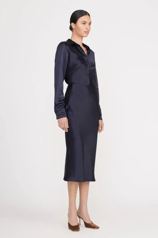 ANGELA SKIRT  NAVY