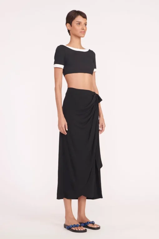 ANGELICA COVERUP SKIRT  BLACK