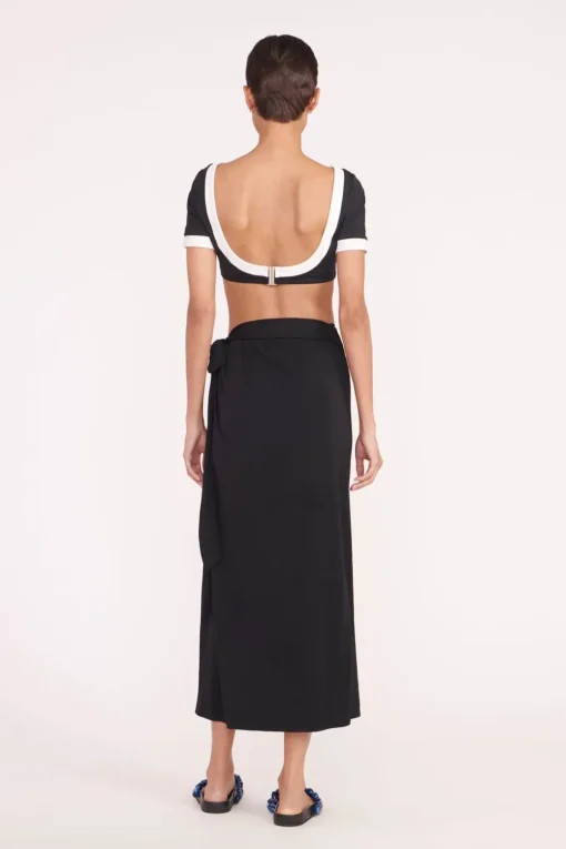 ANGELICA COVERUP SKIRT  BLACK