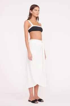 ANGELICA COVERUP SKIRT  WHITE