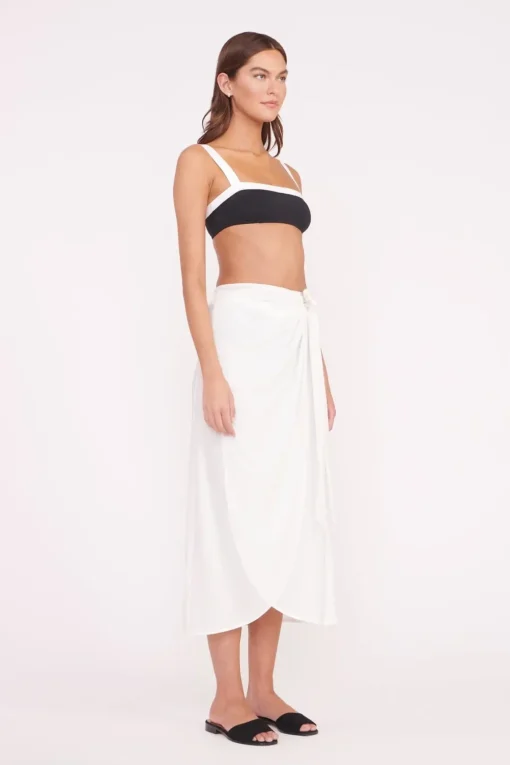 ANGELICA COVERUP SKIRT  WHITE