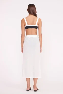 ANGELICA COVERUP SKIRT  WHITE