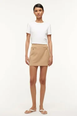 ANNETTE SKIRT  CAMEL