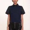 ARYA TOP  NAVY BLACK