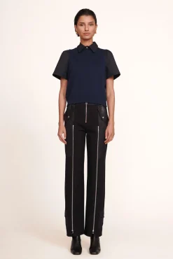 ARYA TOP  NAVY BLACK