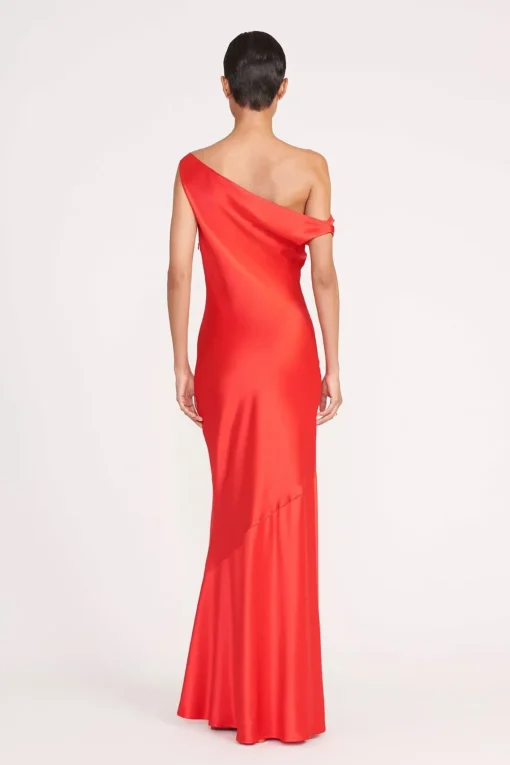 ASHANTI DRESS  RED ROSE