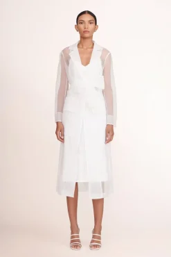ASHLEY DRESS  WHITE