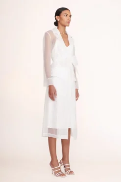 ASHLEY DRESS  WHITE