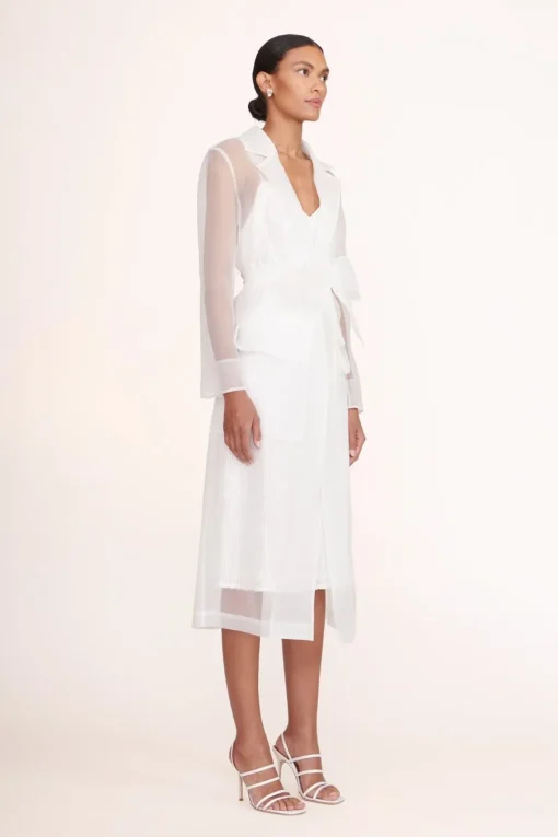 ASHLEY DRESS  WHITE