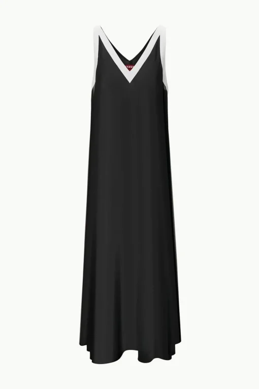 AVELINE COVERUP DRESS  BLACK WHITE