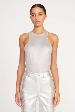 AYANA TOP  SILVER